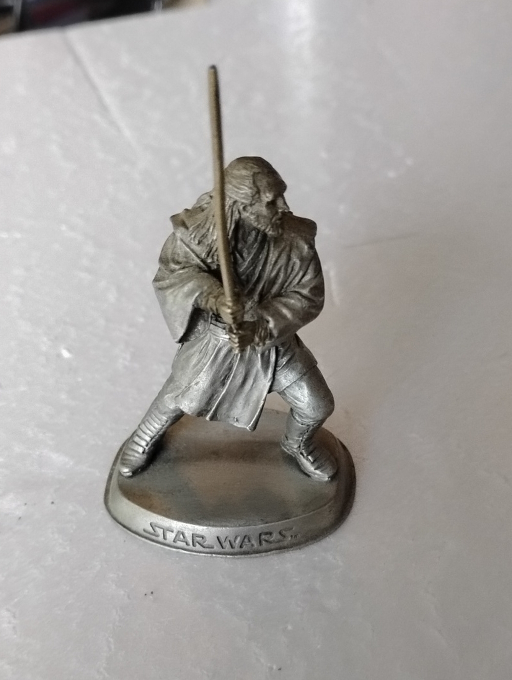 Star Wars Pewter-Style Jedi Figurine in Silver